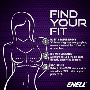 The Enell bra sizing chart is pretty darn cool.