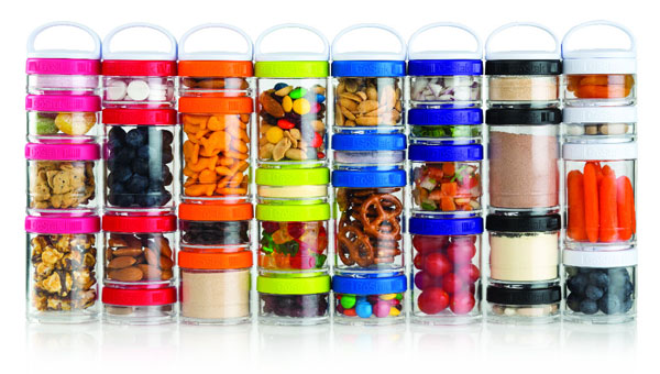 Snacks to Go: LOVE These Stackable Snack Containers (With a