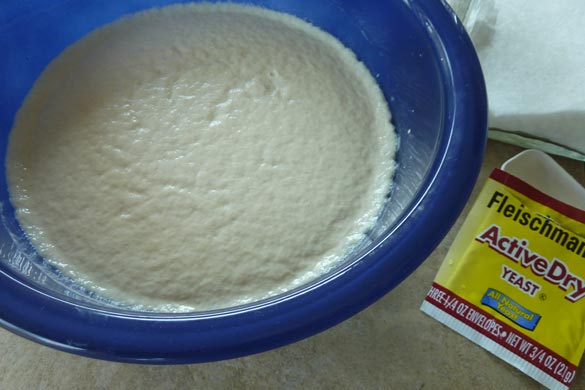 yeasty dough