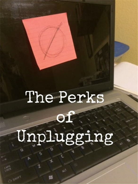 perks of unplugging, question of the week, unplug challenge, fomo